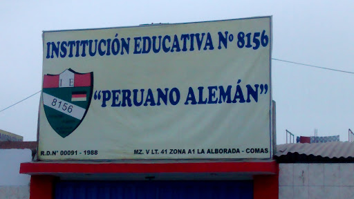 Institución Educativa 8156 Peruano Alemán